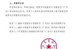 篮球训练营需要什么资质证书呢